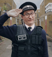 Jason Attar - the star of a sitcom about PCSOs called Marshals Law